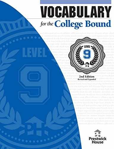 Vocabulary for the College Bound Level – Paperback, by James Scott – Very Good