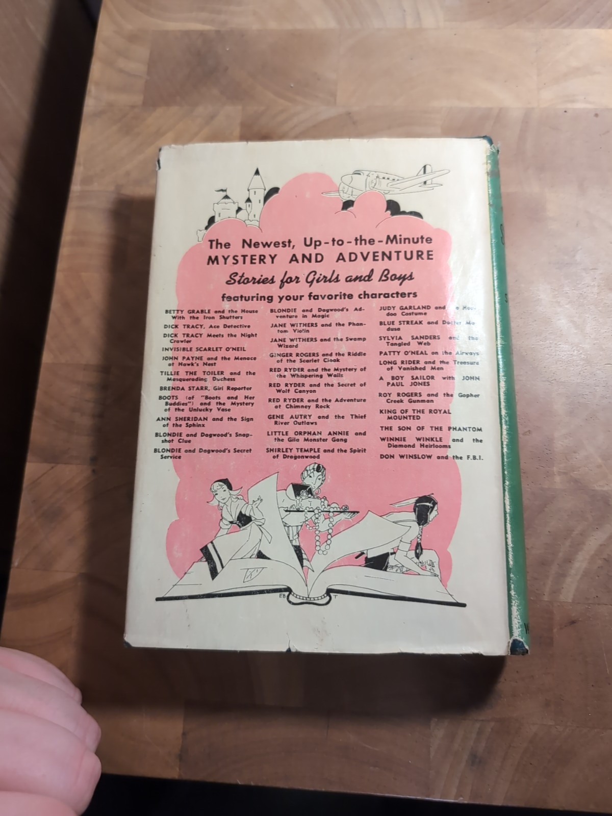 Ann Sheridan & the Sign of the Sphinx by Kathryn Heisenfelt; HCDJ A Whitman 1943