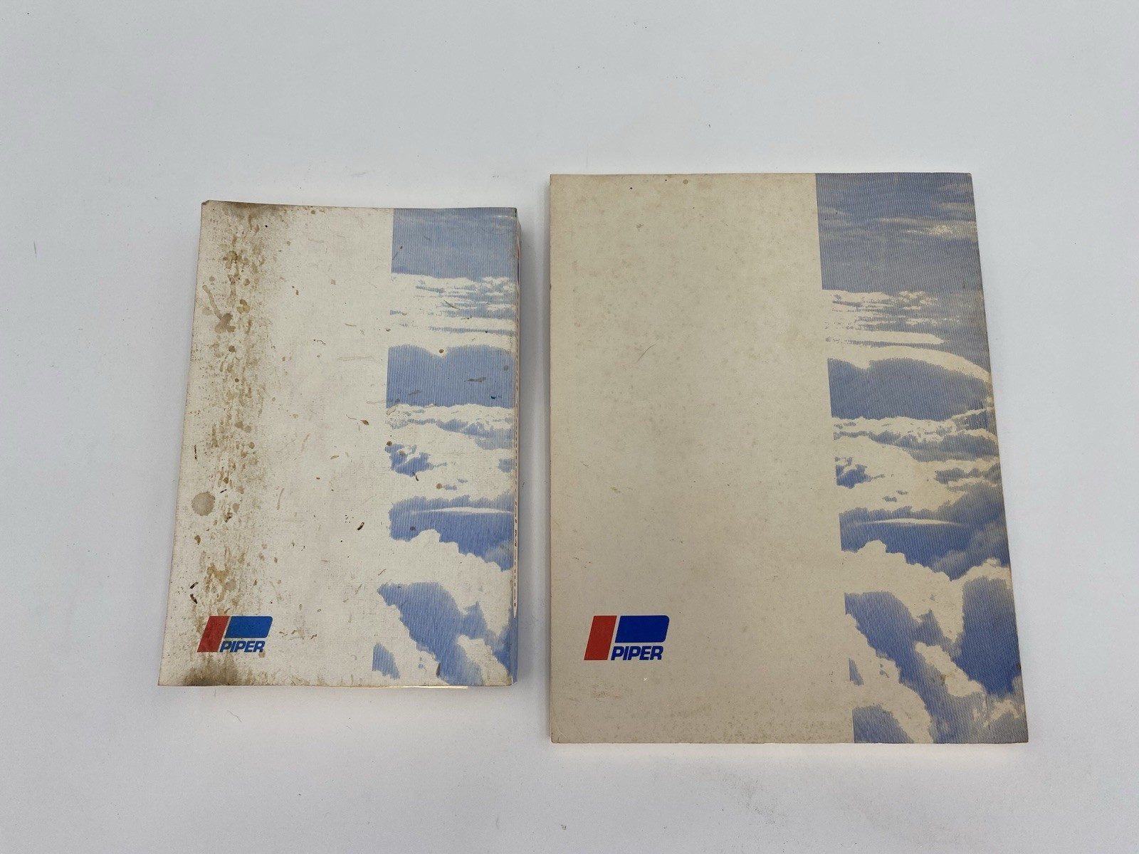 VTG 1979 Piper Commercial Pilot & Flight Briefers Manual & Workbook Lot Aviation