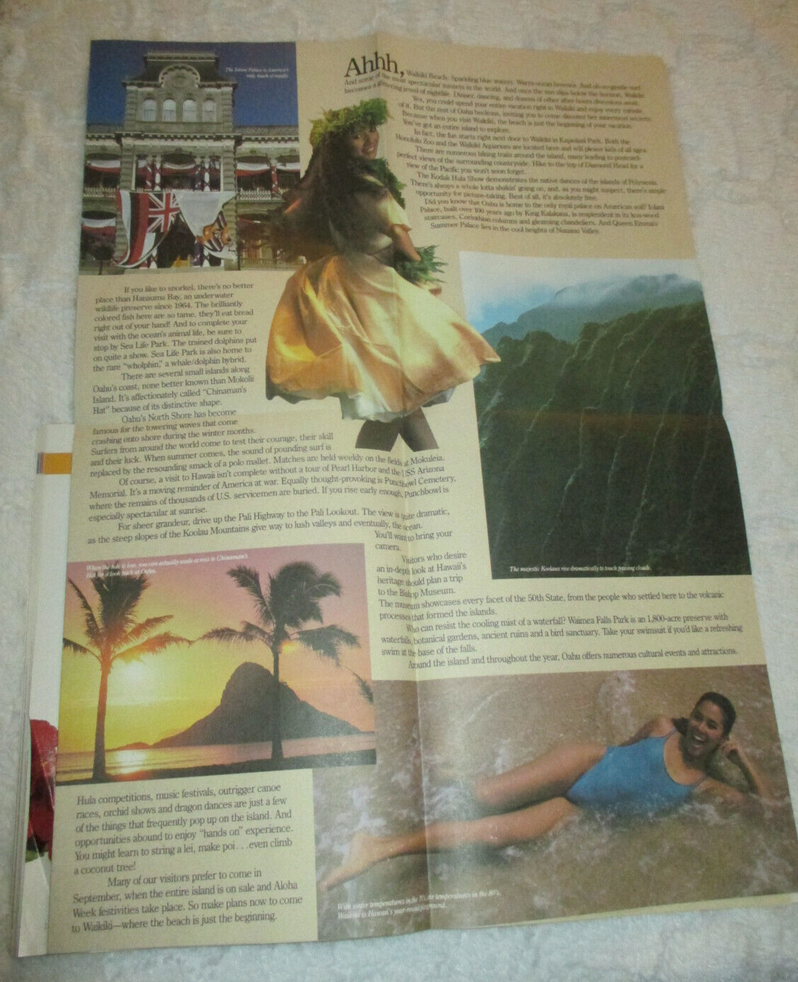 The Official 1990-91 Travel Guide Of The Hawaii Visitors Bureau Vacation Planner