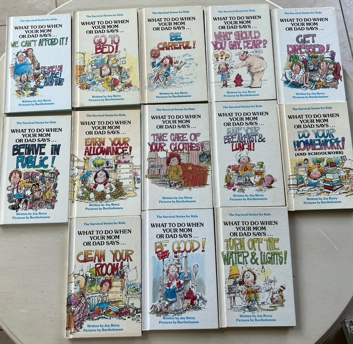 Lot Of 28 Books The Survival Series For Kids By Joy Berry 1982-86 HC