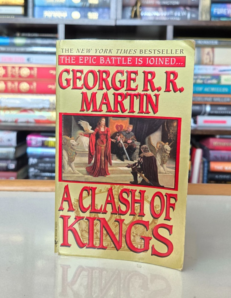 A Clash Of Kings By George R.R. Martin PB First Print Original Cover