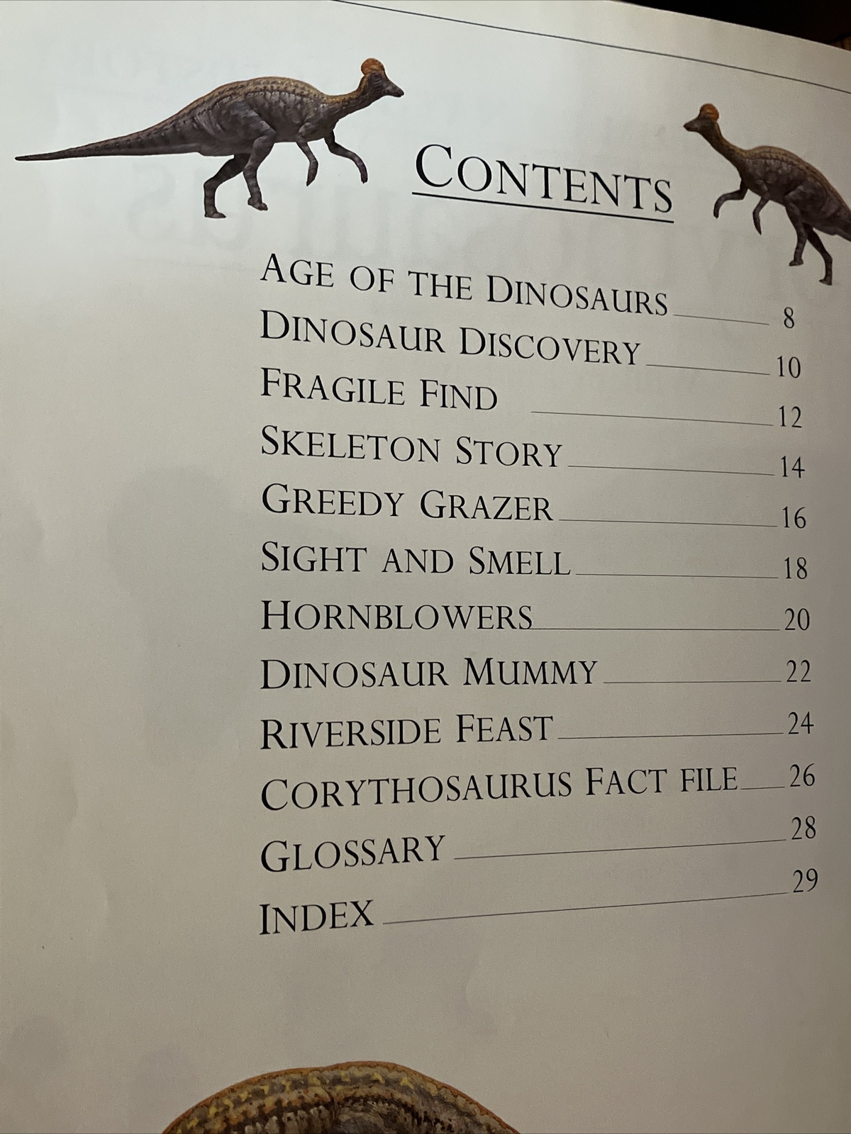 Corythosaurus by William Lindsay 1993 1st Ed. DK Publishers Hardcover