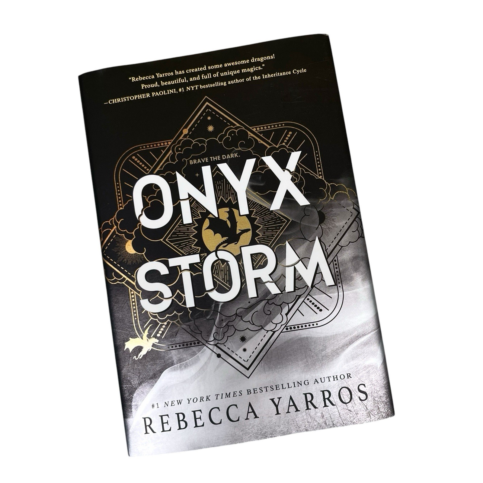 Onyx Storm Standard Edition The Empyrean 3 Hardcover Good