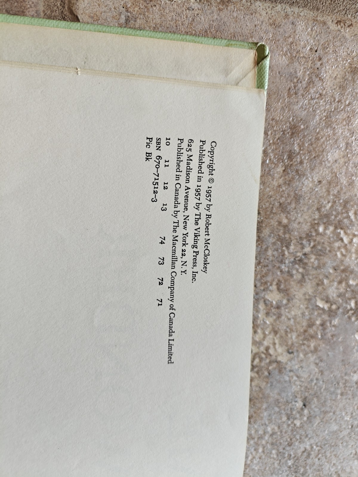 Time of Wonder Hardcover Robert McCloskey