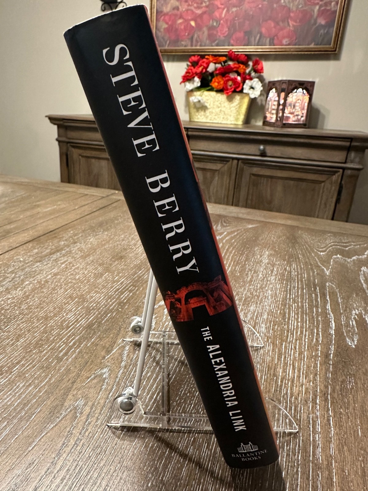The Alexandria Link – Steve Berry – 1st Printing – HCDJ – 2007