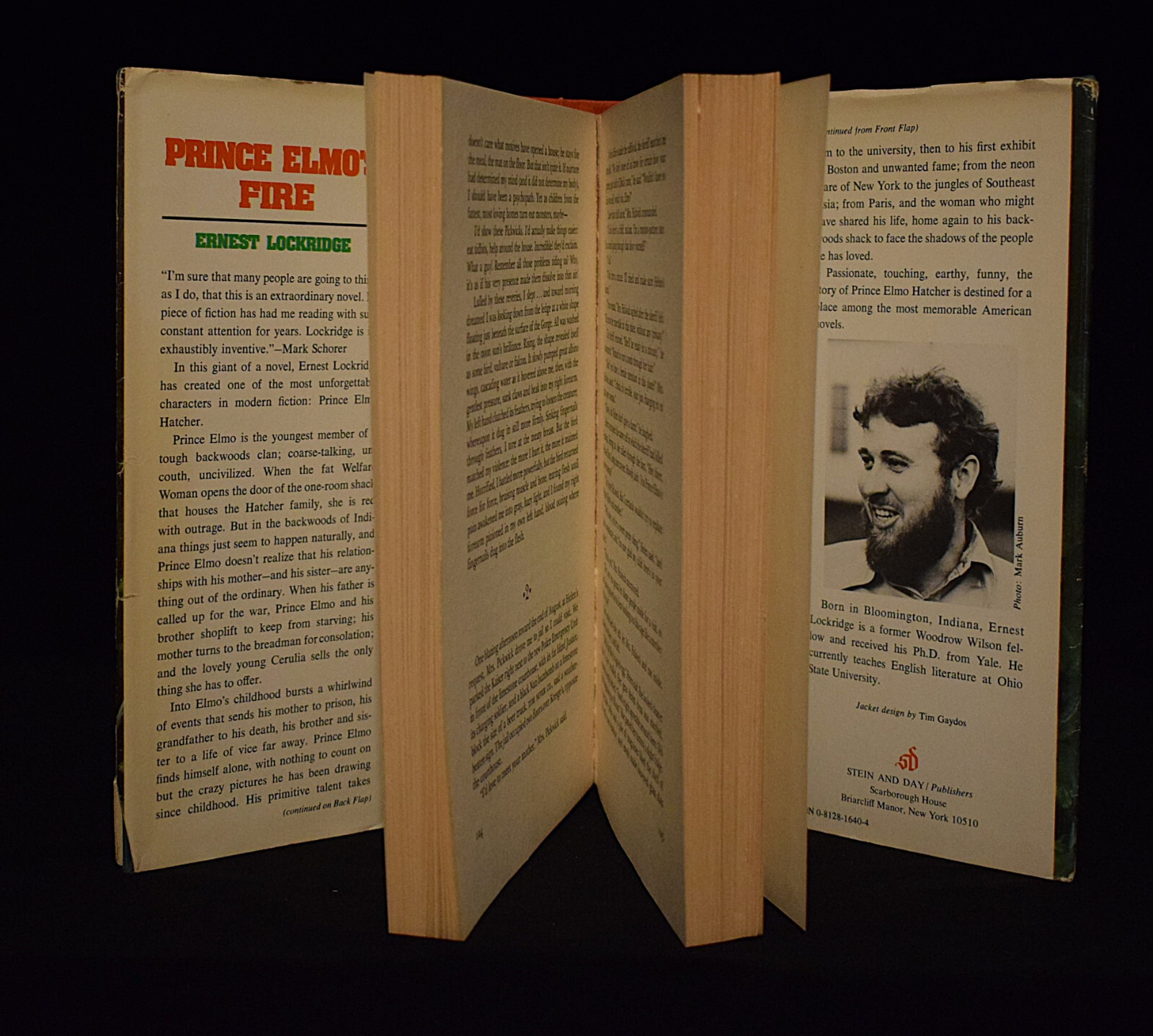Prince Elmo’s fire by Ernest Lockridge ~ c 1974 ~ Hardcover ~ Pages 346
