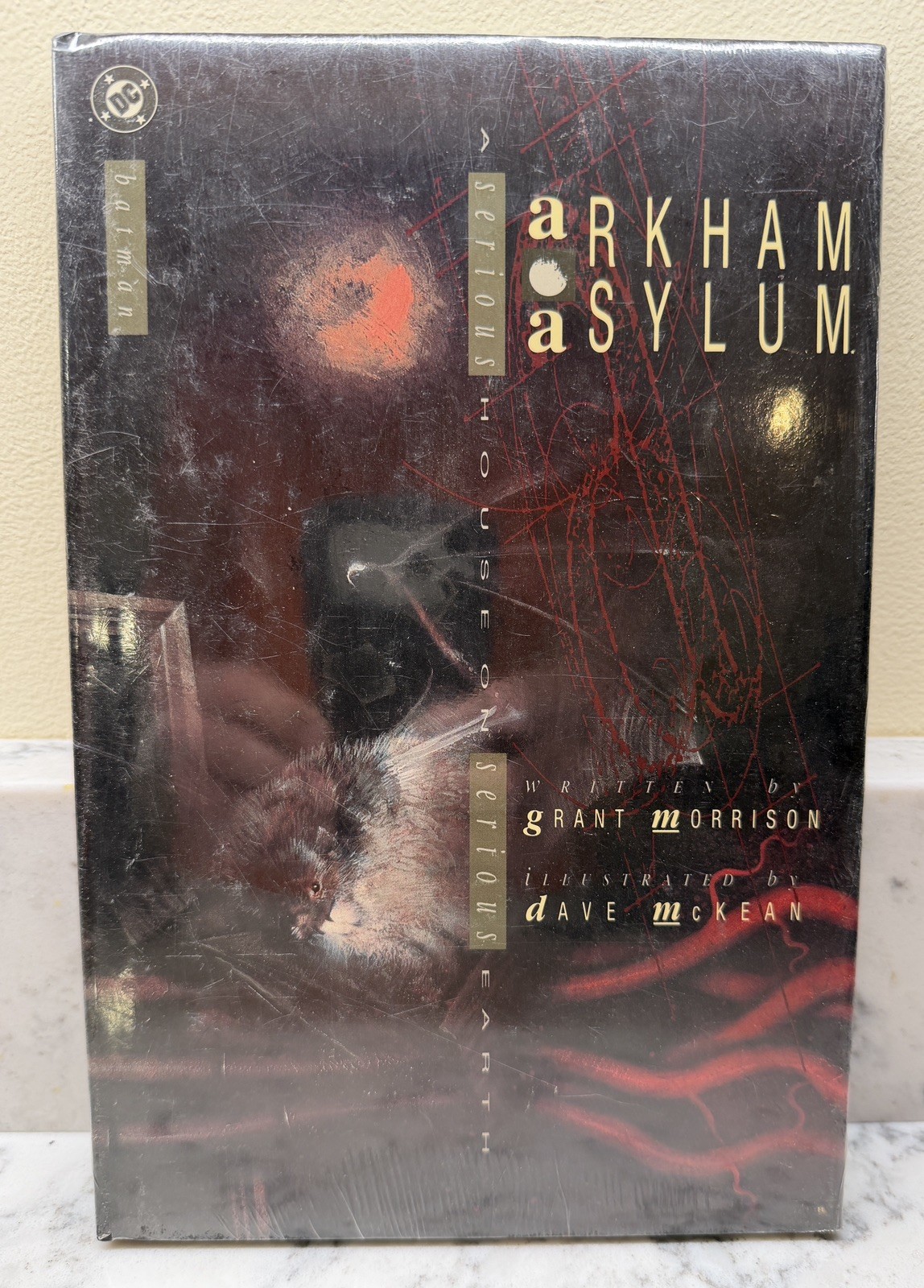 [NO AI!] Batman: Arkham Asylum Hardcover (DC Comics, 1989)☆ SEALED ☆ Brand New ☆