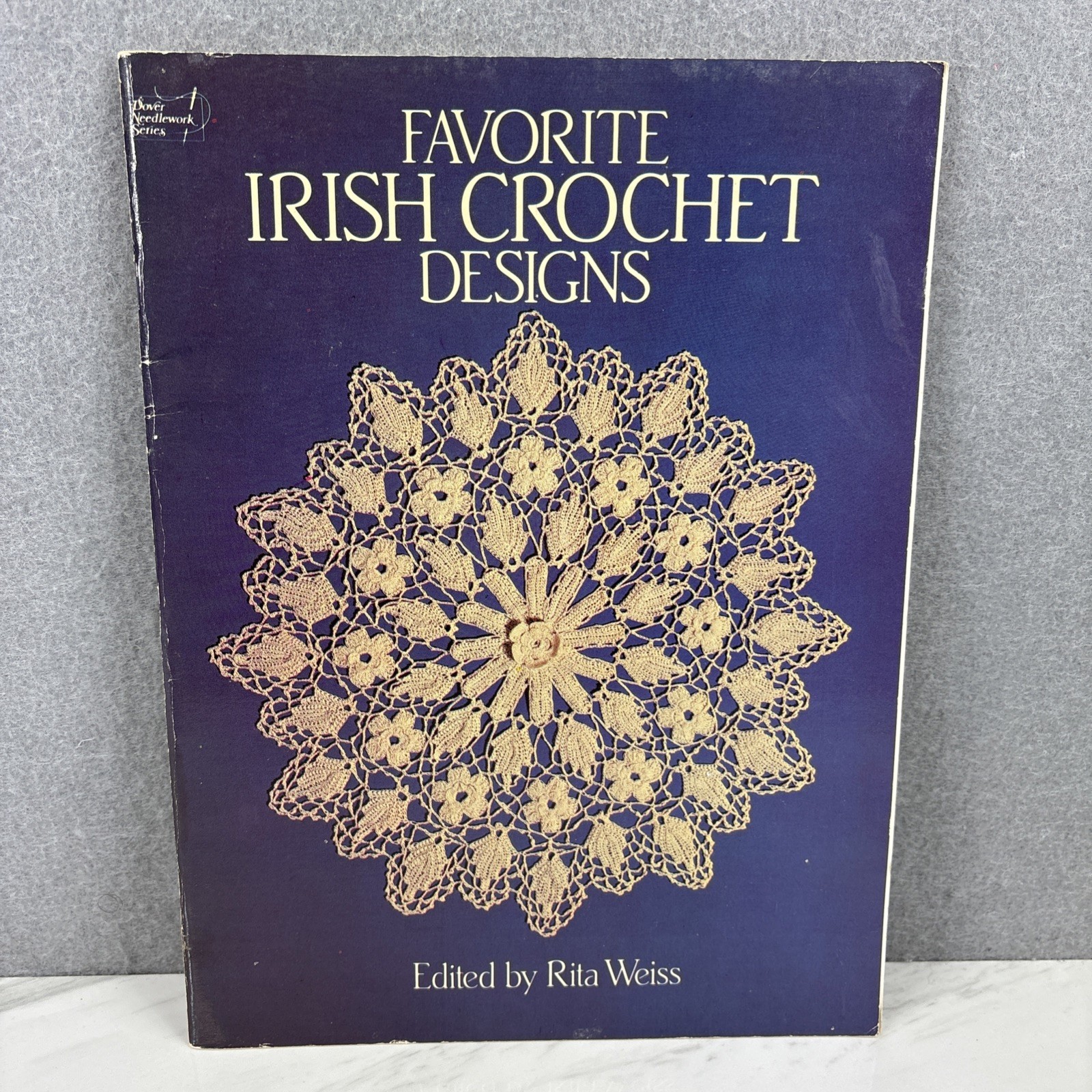 Lot of 3 Thread Crochet Books Edgings & Irish Crochet Designs VTG Rita Weiss