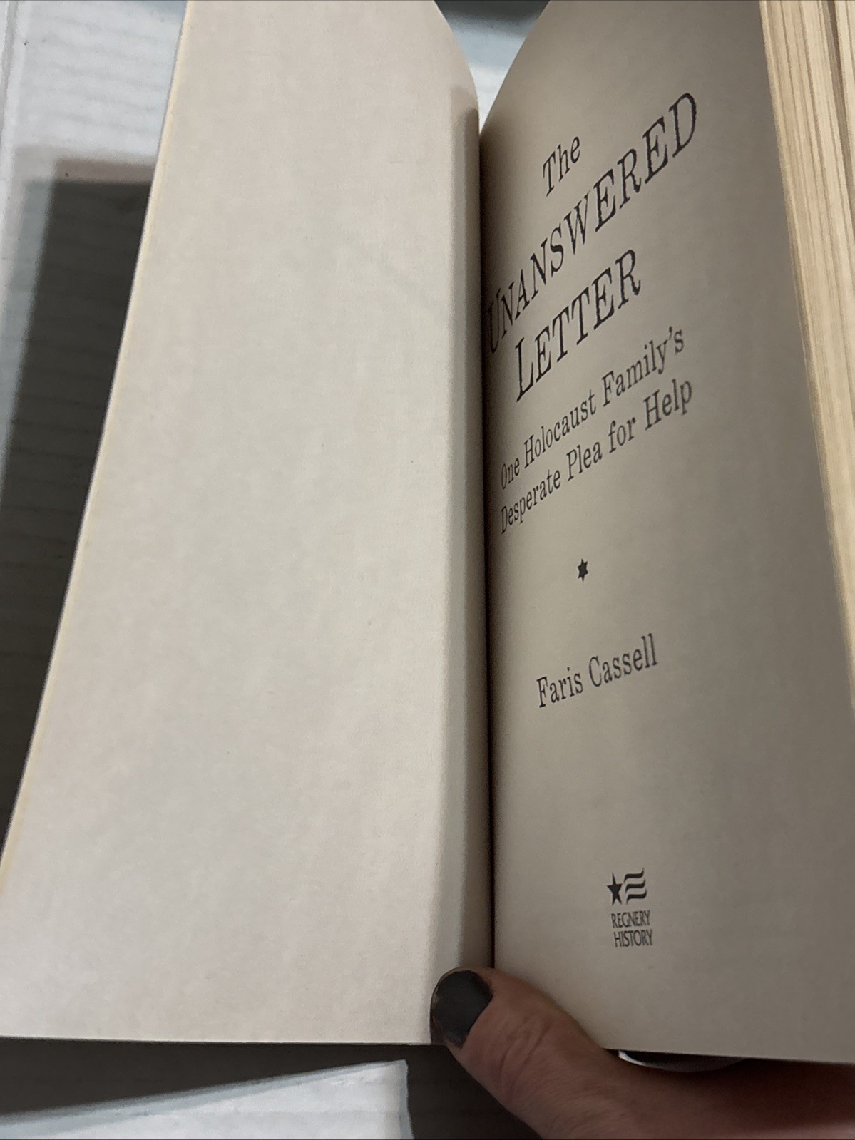 The Unanswered Letter: One Holocaust Family’s Desperate Plea for Help SealedNew
