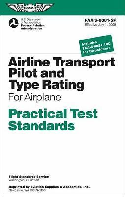 ATP Airline Transport Pilot & Type Rating Practical Test Standards For Airplane