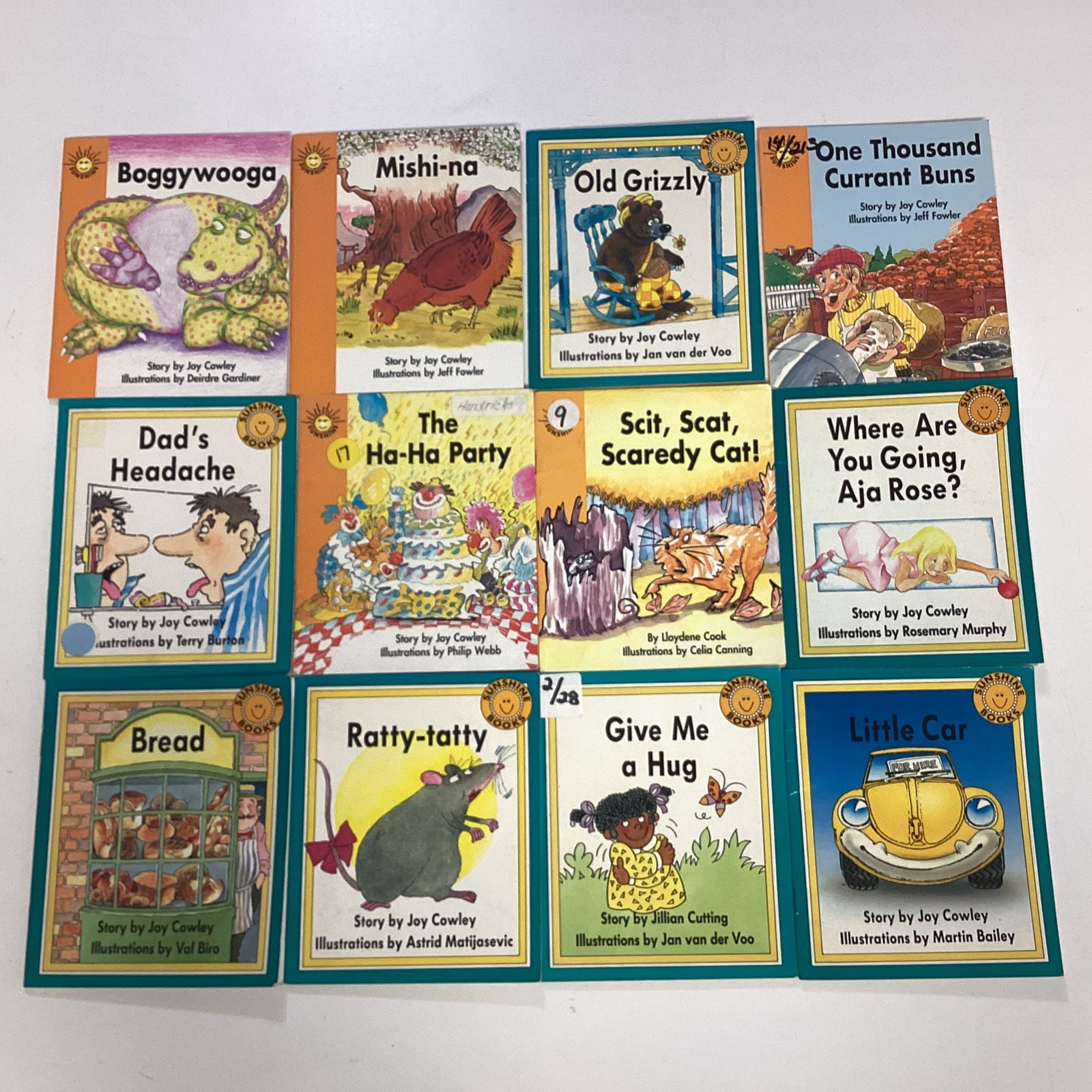 Sunshine Reader 1st Grade 12 Book Lot Level D-I Rigby Wright