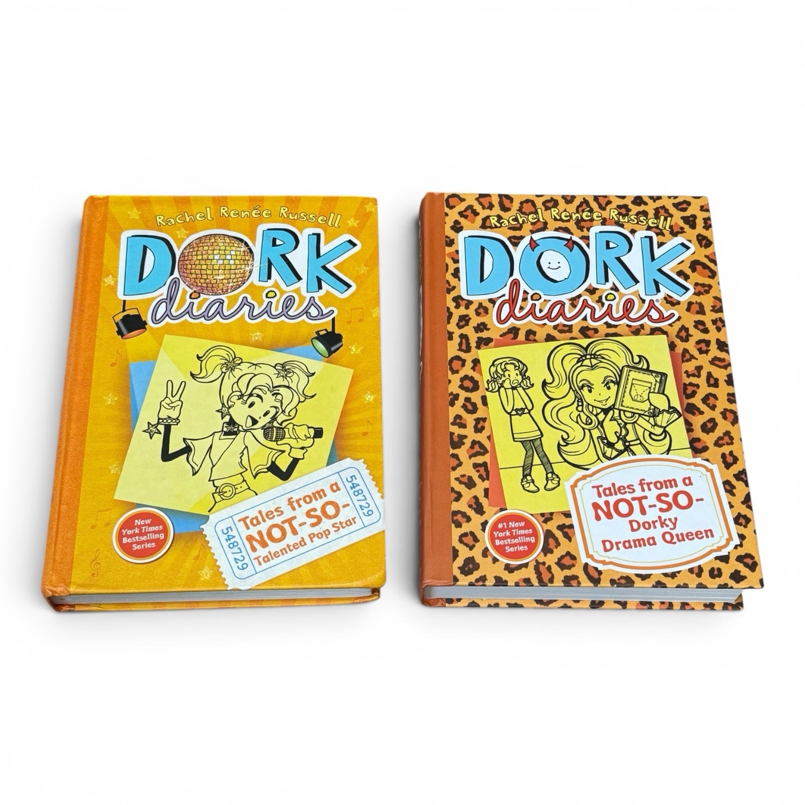 Dork Diaries Lot of 13 Books Rachel Renee Russell Hardcover Mixed Series