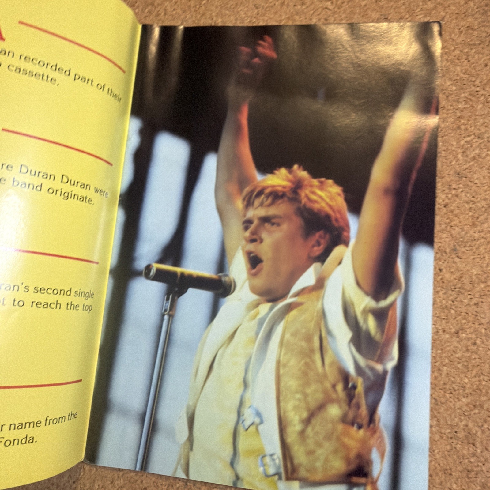 The ABC of Duran Duran Packed with Facts and Pictures 1984 Vintage Very Good