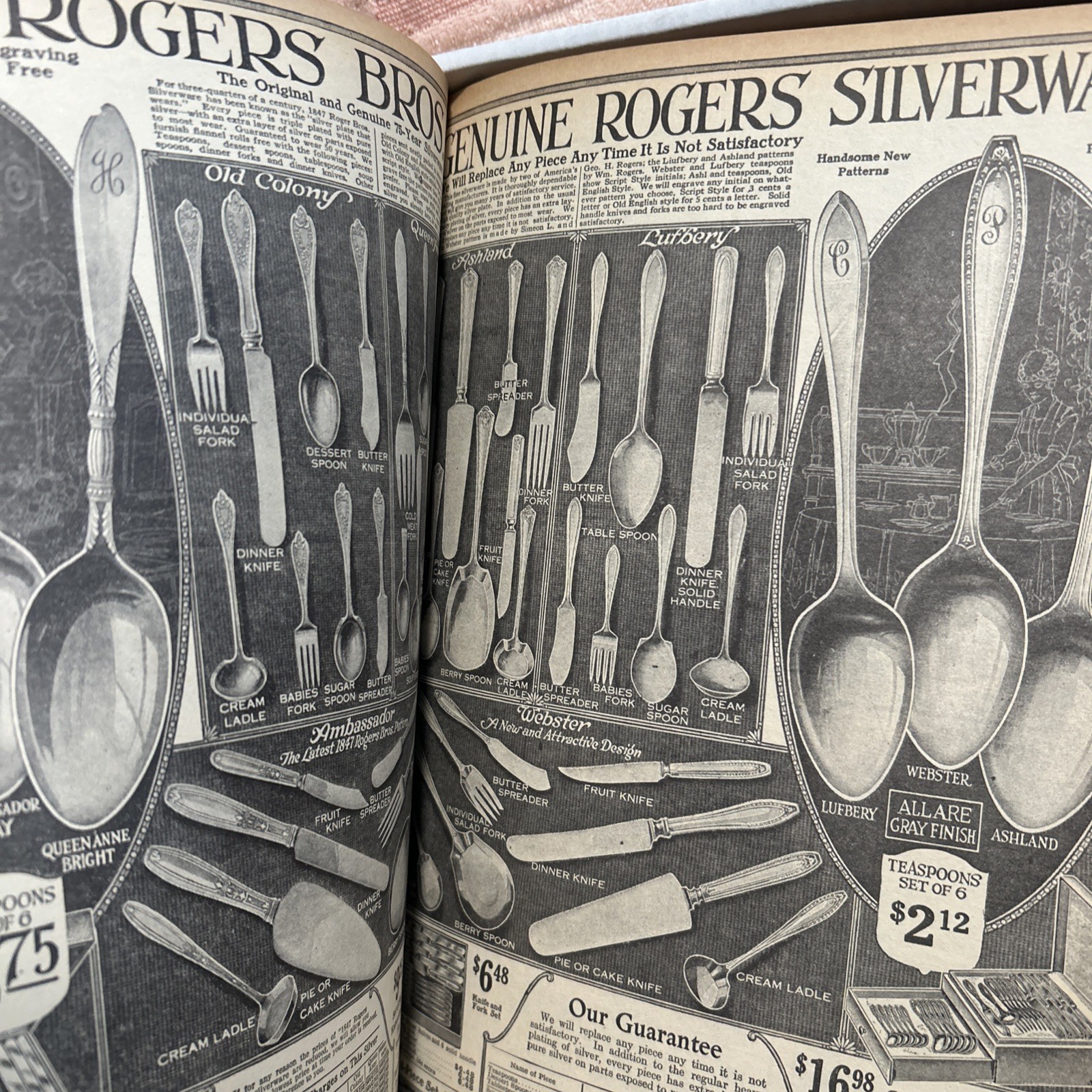 Vtg 1922 MONTGOMERY WARD CATALOGUE Bokk Golden Jubilee 1969 Antique 672 PAGES!!
