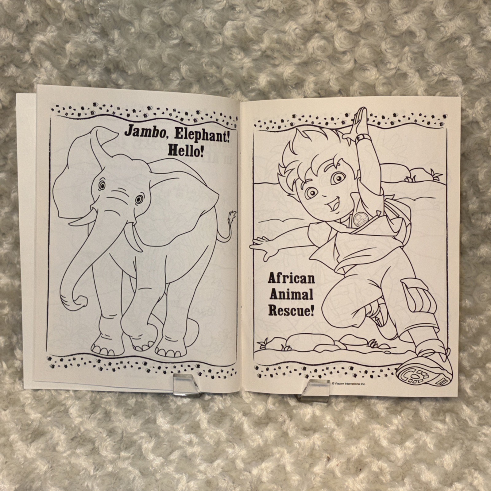 Nickelodeon Go Diego Go African Safari Activity Book Includes Over 30 Stickers