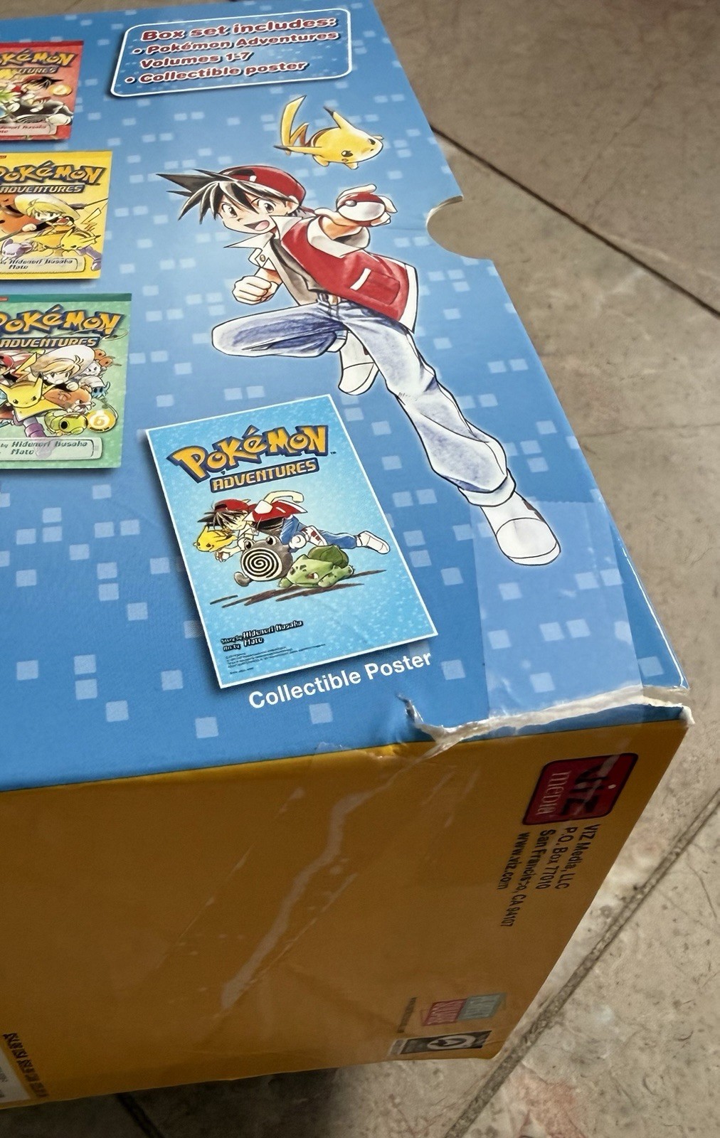 Pokémon Adventures Red and Blue Box Set (Set Includes Vols. 1-7) by Hidenori…