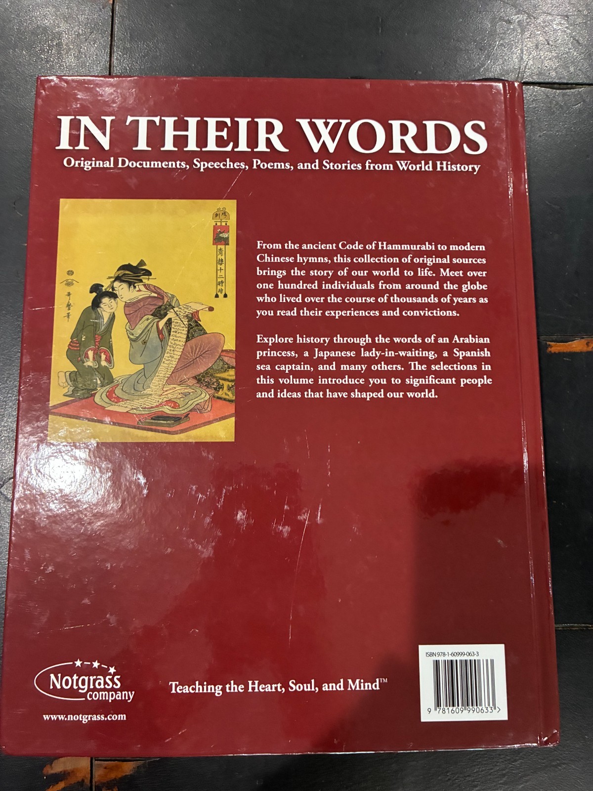 In Their Words – Hardcover, by Ray Notgrass – Very Good
