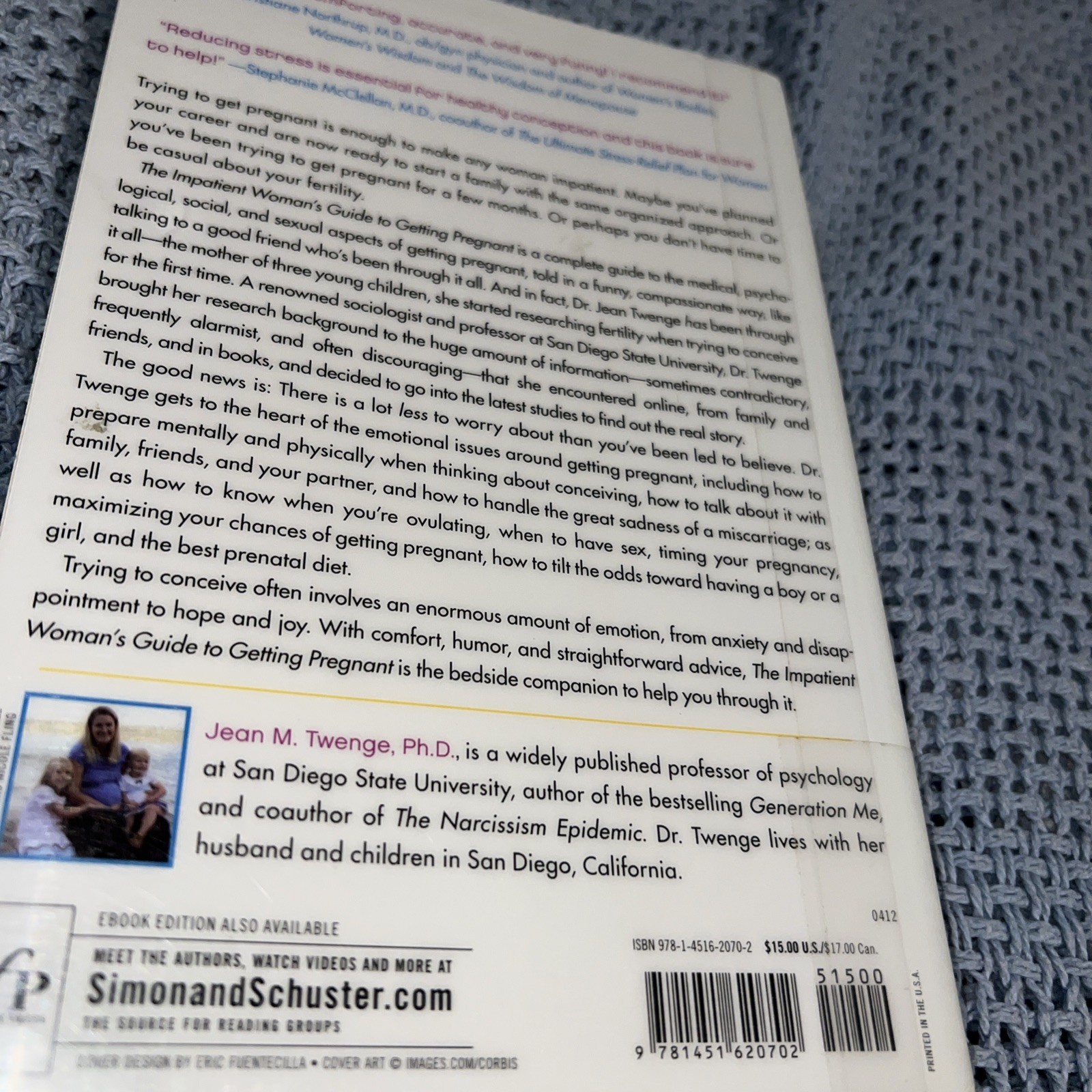 Impatient Woman’s Guide to Getting Pregnant by Jean M. Twenge (2012, Trade…