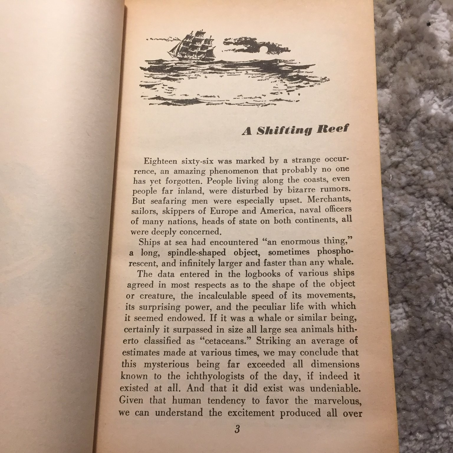 Twenty Thousand Leagues Under the Sea Jules Verne Washington Square Press PB