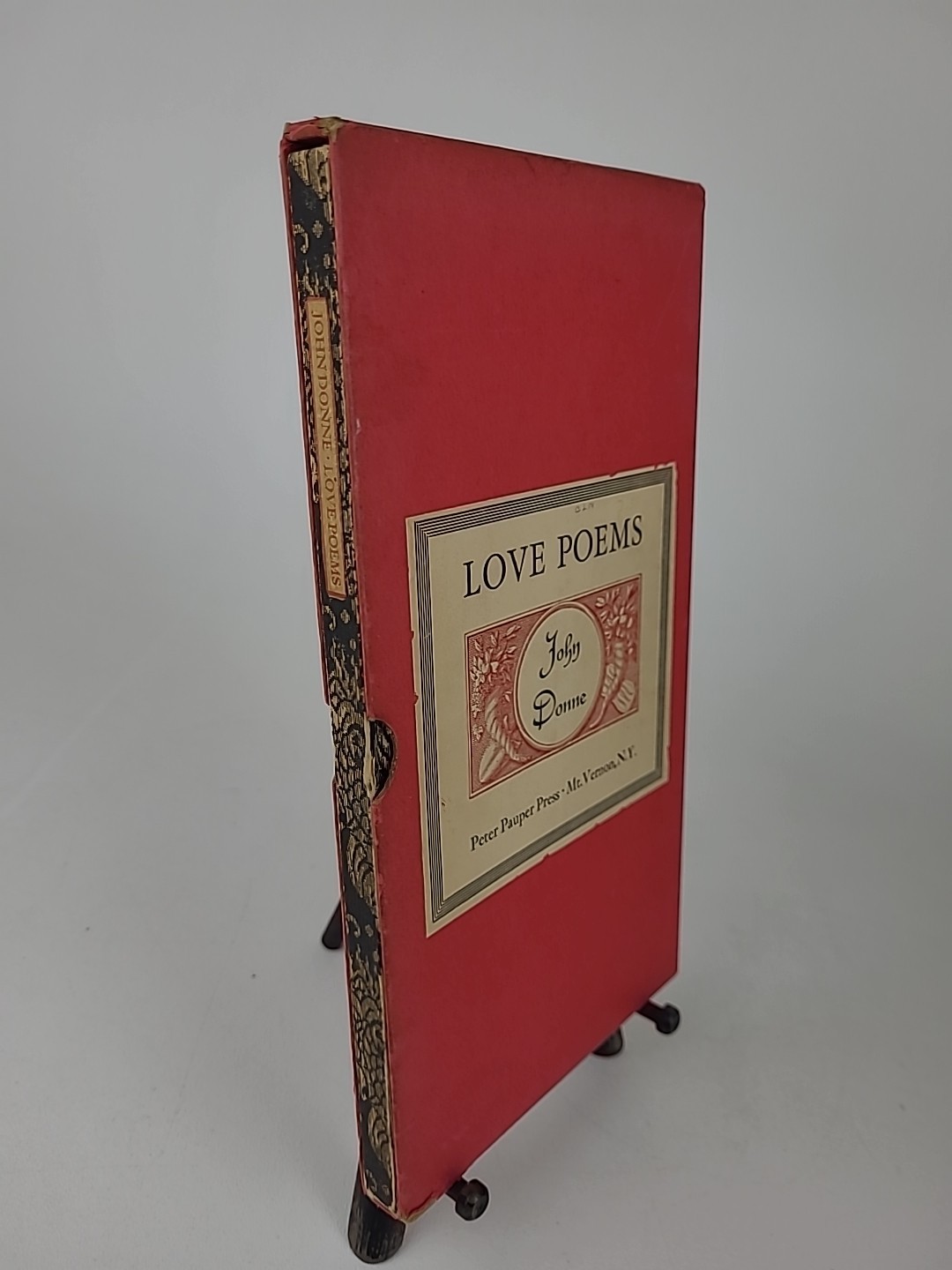 The Love Poems of John Donne Antholocy Peter Pauper Press Poetry HC