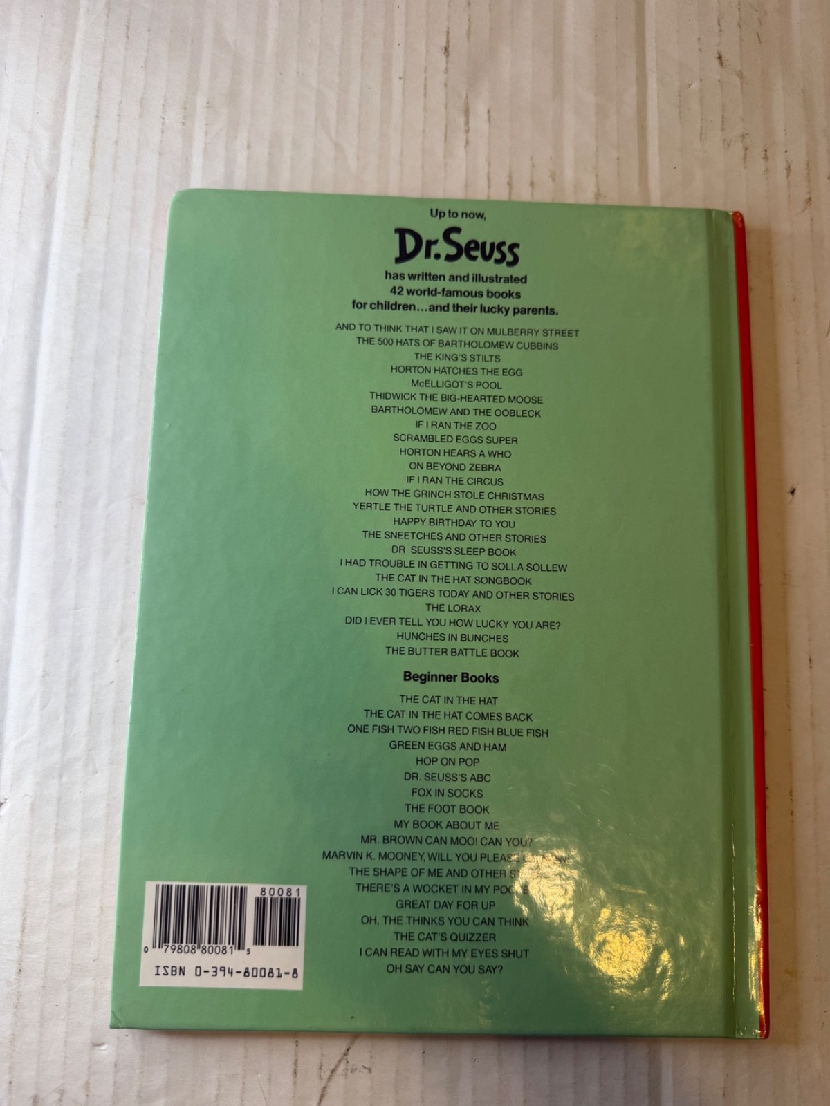 If I Ran The Zoo by Dr. Seuss – Banned – Grolier Book Club Edition Hardcover