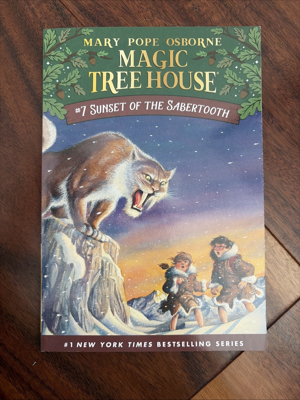 Sunset of the Sabertooth – 9780679863731, paperback, Mary Pope Osborne