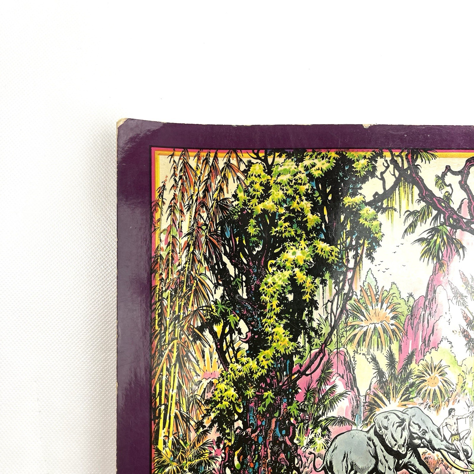 Jungle Tales of Tarzan Edgar Rice Burroughs Burne Hogarth Illustrated Book 1976