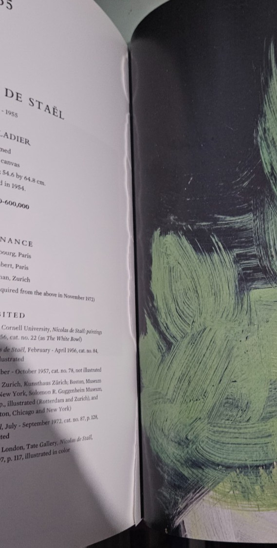 18 PAGES OUT sothebys MRS. PAUL MELLON MASTERWORKS I catalogue 18 PAGES TORN OUT