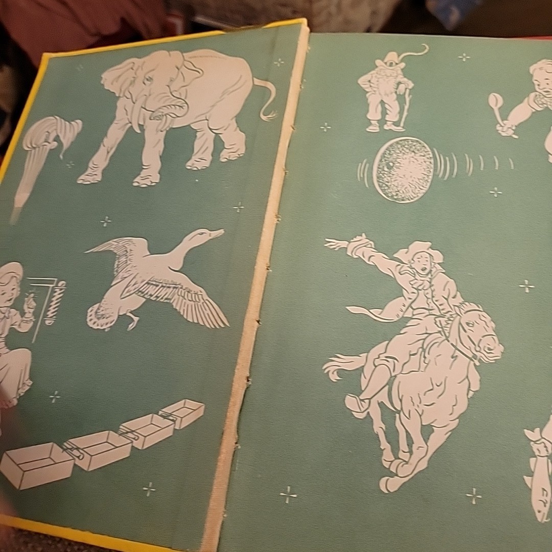 Vintage 1950s Child Horizons Books Lot Set 4 Illustrated Children’s Series