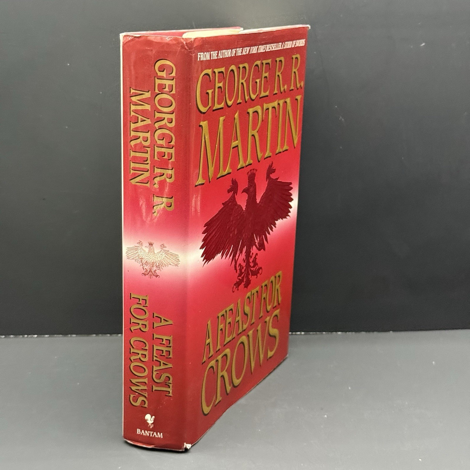 A Feast For Crows 1st Edition 1st Print HCDJ 2005 George R.R. Martin GOT