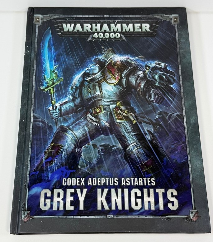 Warhammer 40,000 40K Codex Adeptus Astartes Grey Knights Hardcover 2017