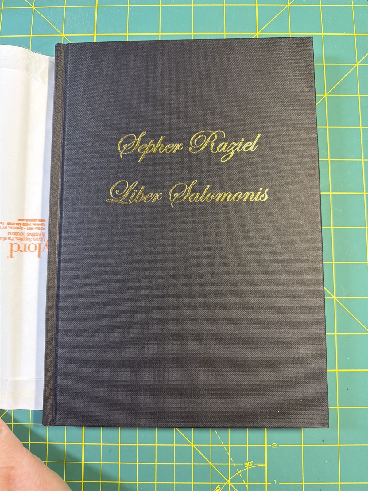 Sepher Raziel Skinner Karr 2010 1st HC Grimoire Occult Magic