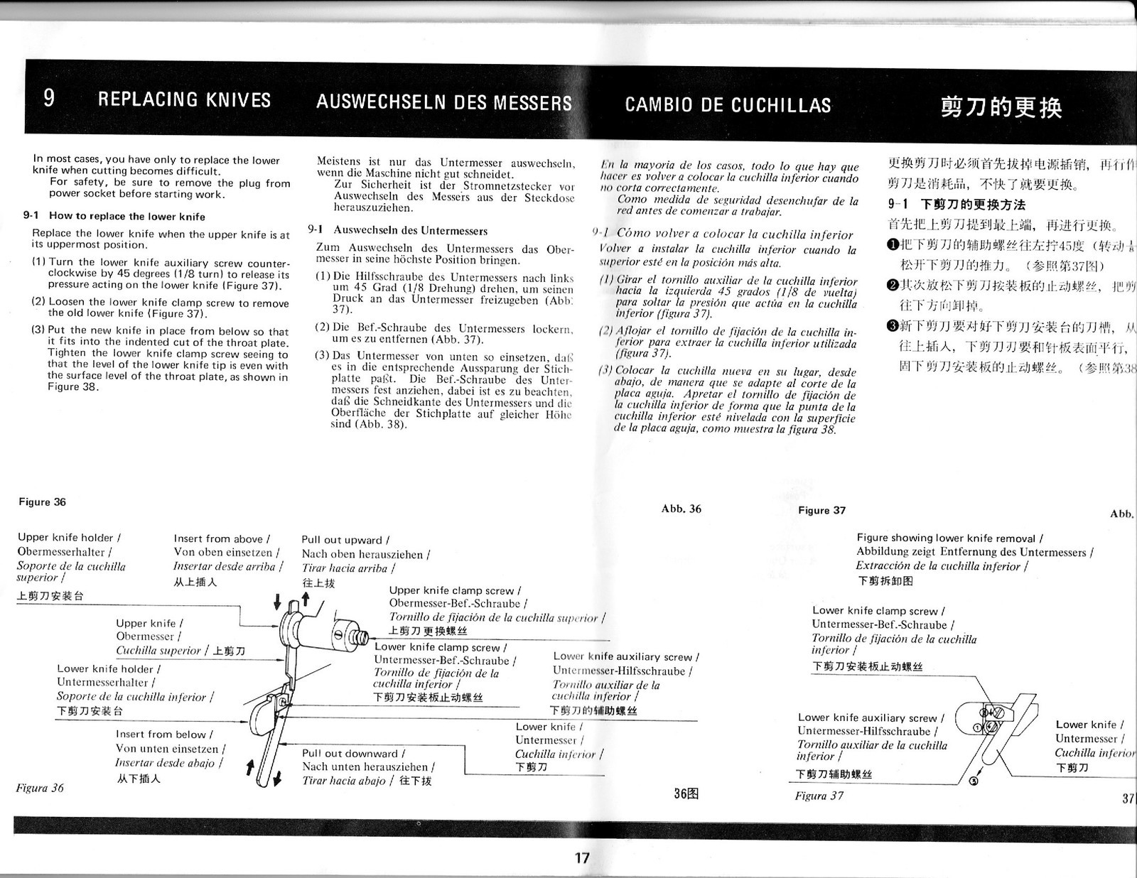 BABY LOCK BL3-406 406D Overlock Serger Instruction Manual – WIRE FIXED – COVERED