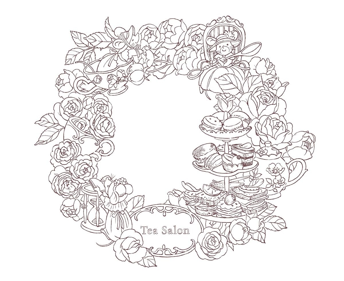 (ダウンロード特典付)こだわり塗り絵シリーズ 季節のリース Seasonal Wreaths of plants (Paperback) (UK IMPORT)