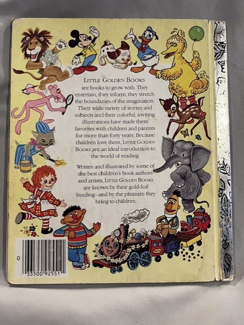 Mickey Mouse and Goofy “The Big Bear Scare” Walt Disney Little Golden Book,1978