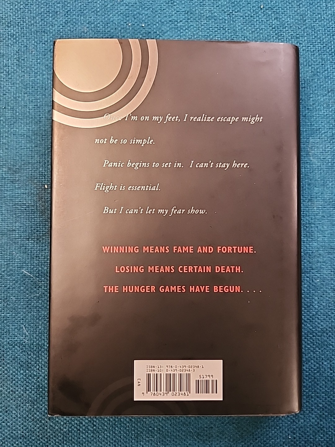 The Hunger Games 1st Edition 10th Printing Suzanne Collins Hardcover Dust Jacket