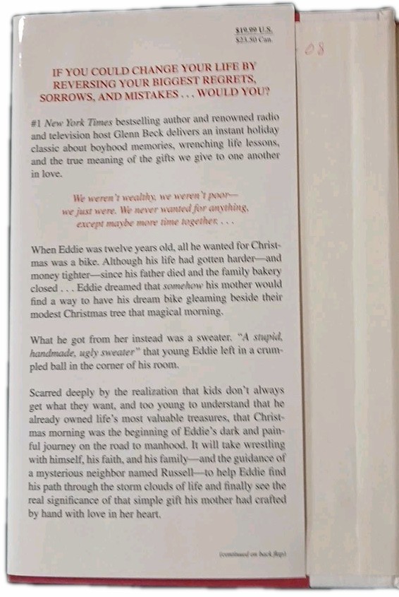 Christmas Sweater by Glenn Beck, Kevin Balfe and Jason Wright (2008, Hardcover)