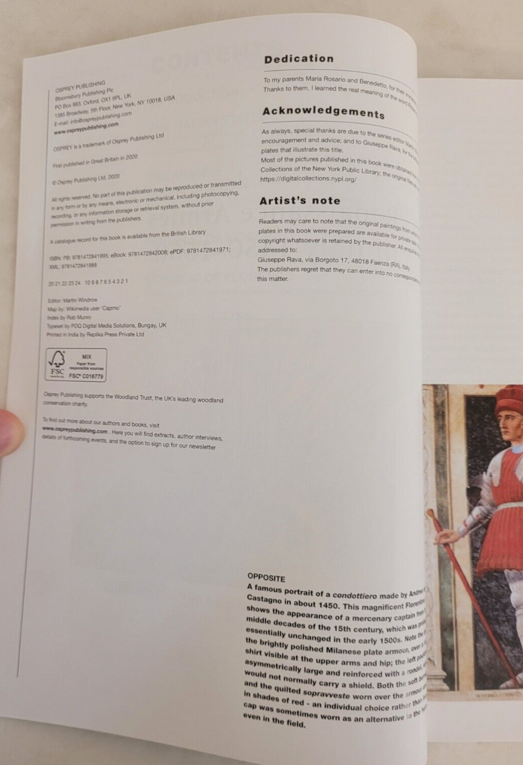 Osprey Men-at-Arms Renaissance Armies by Esposito, No. 536, Trade Paperback 2020