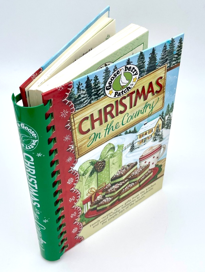 Gooseberry Patch Cookbook Christmas in the Country Recipes 2007- 222 pages