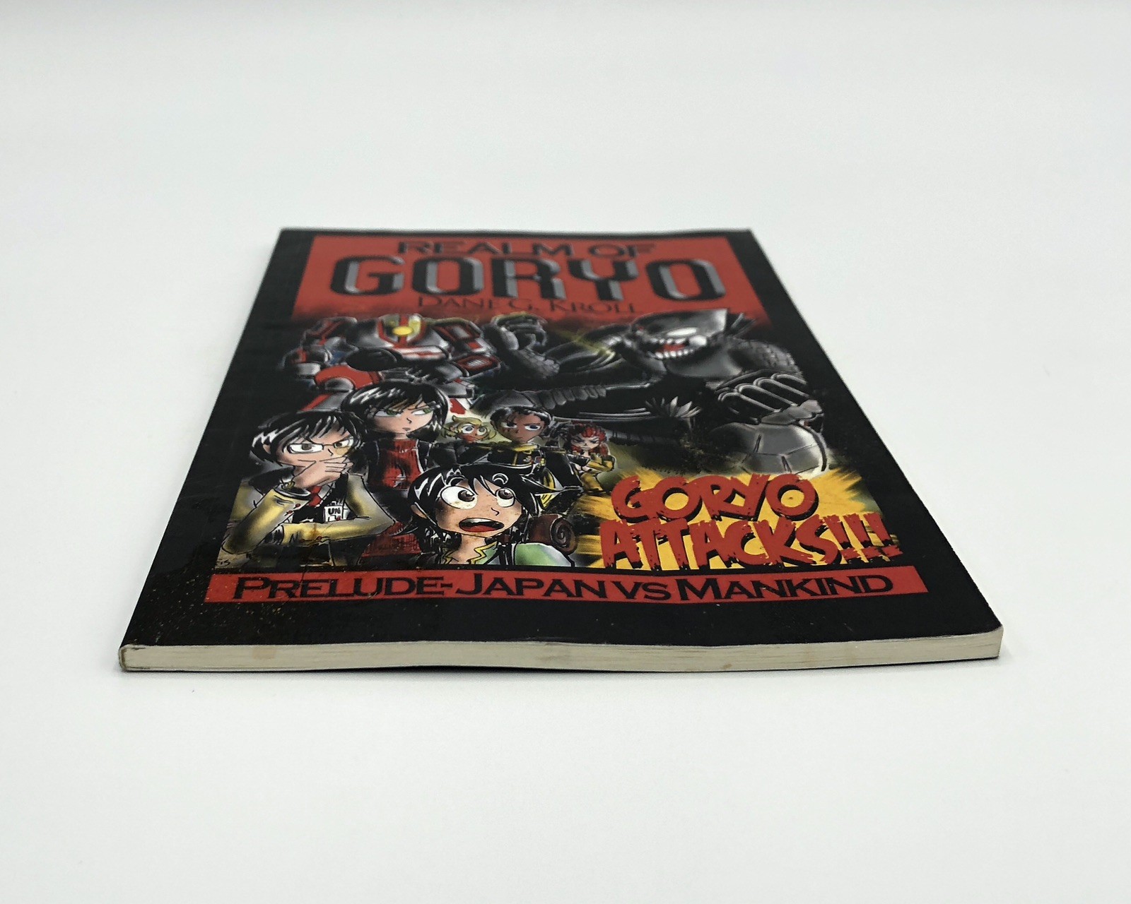 Realm of Goryo Prelude: Japan vs Mankind Manga Comic Book Dane G Kroll 2014