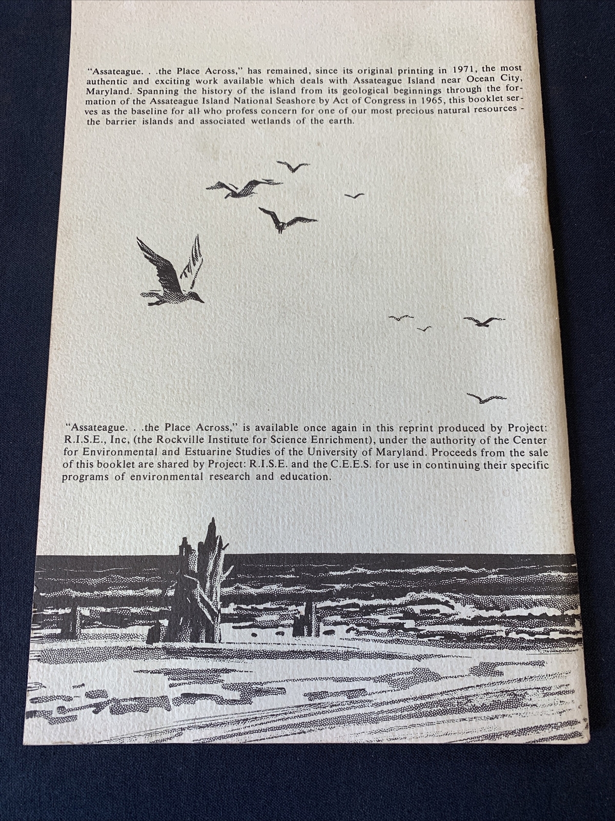 Used Assateague The Place Across SC 1971 R V Truitt 47 Pages 312L