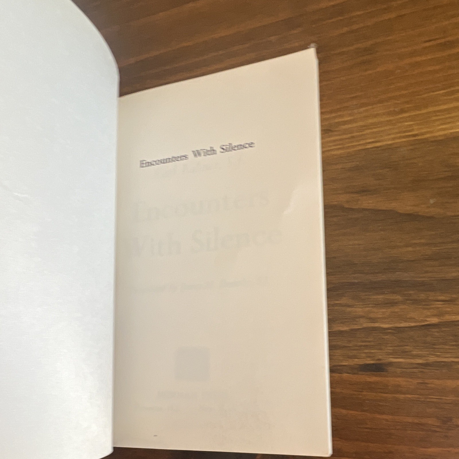 Karl Rahner Encounters With Silence PB Translated Newman 1960 12th Pr Catholic