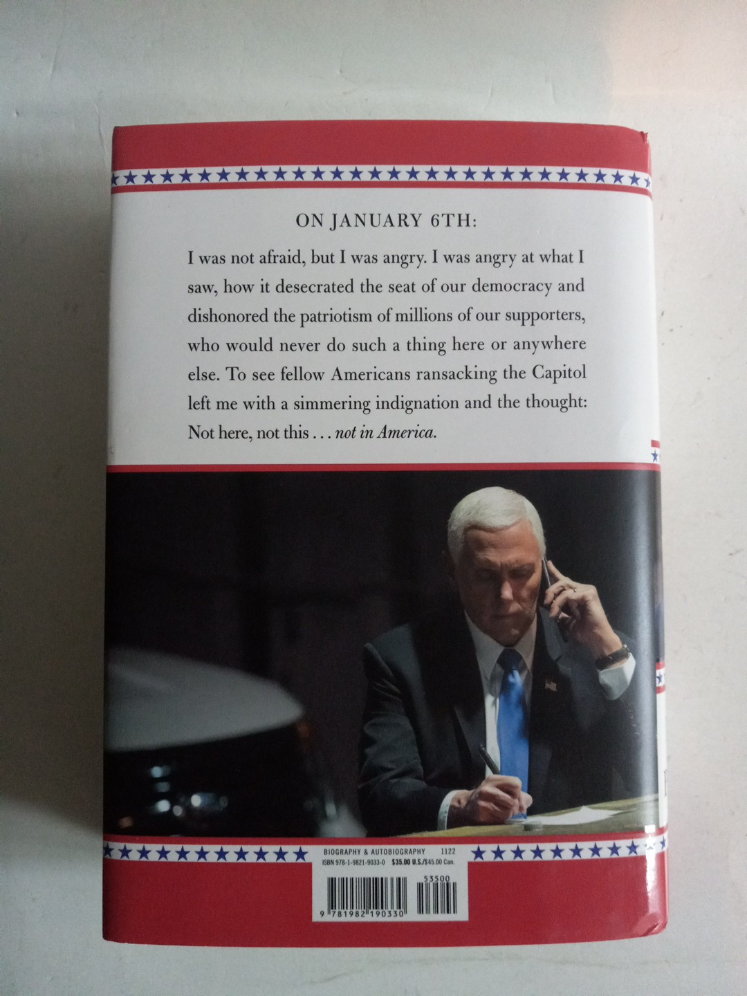 So Help Me God Mike Pence (2022, Hardcover) LIKE NEW 1st Prnt 1st Edition