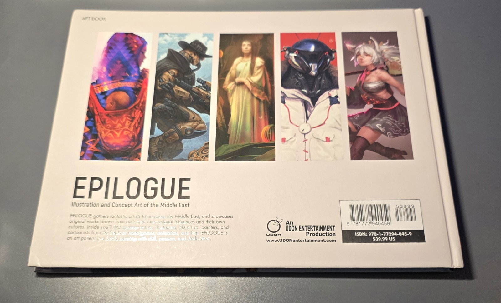 Epilogue Illustration and Concept Art of the Middle East UDON Entertainment Book