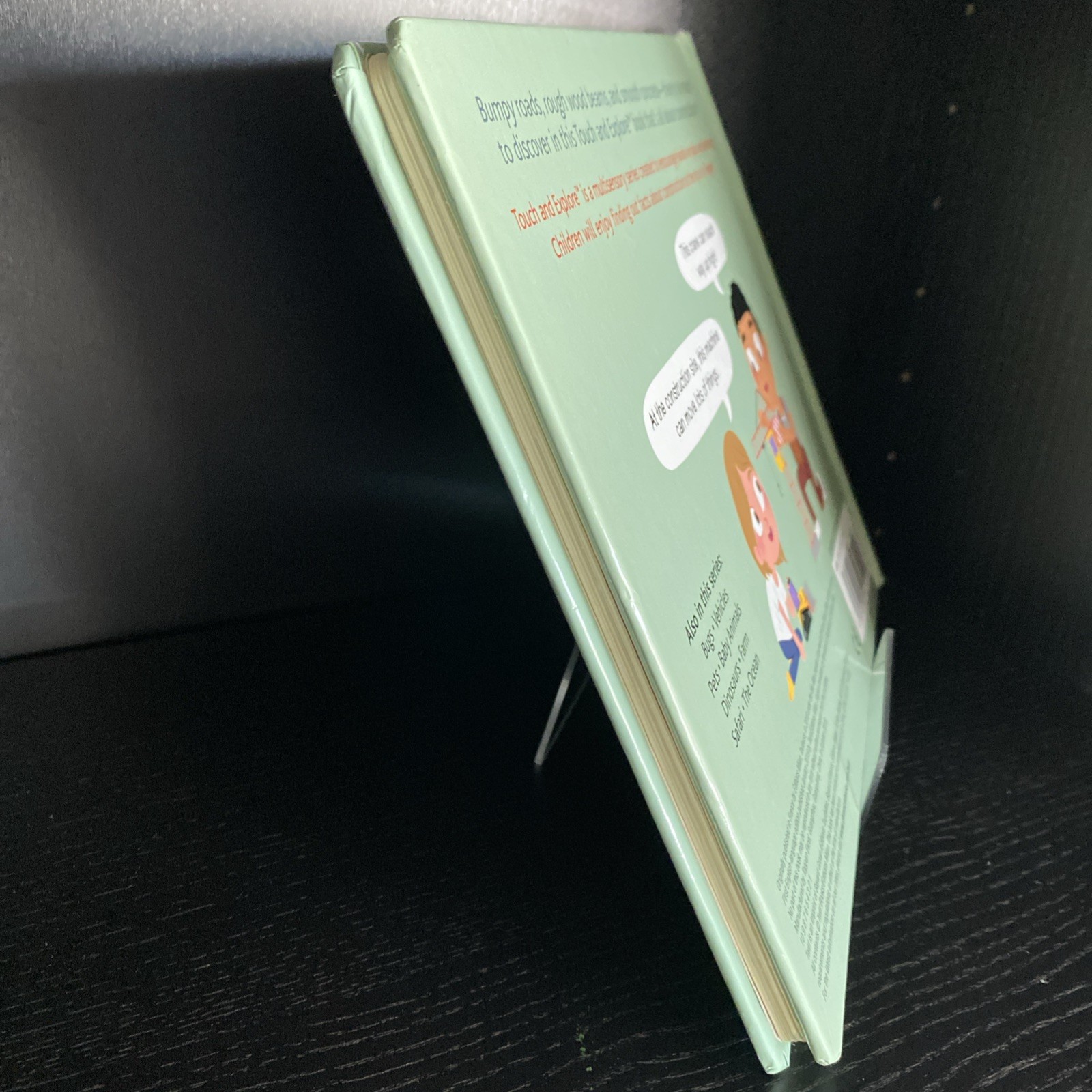 Touch and Explore Construction by Stephanie Babin (2019, Hardcover)