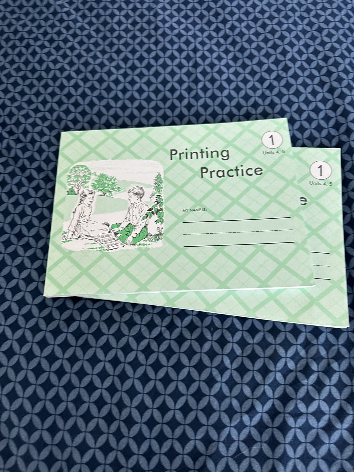 Rod and Staff — Printing Practice, Units 4, 5 (1986)