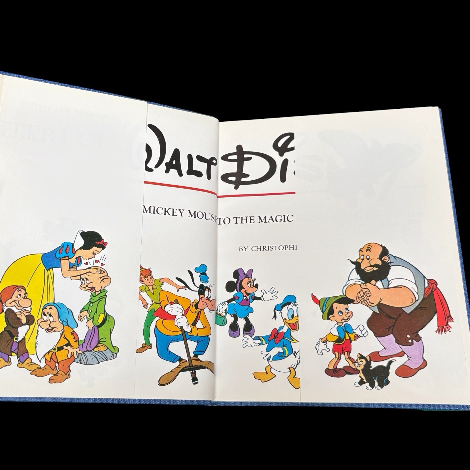 The Art of Walt Disney 1975 Hardcover Book Mickey Mouse Illustrations Disneyana
