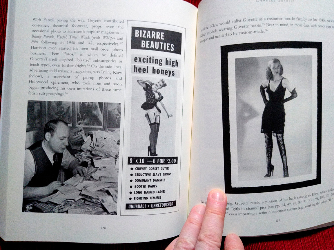 CHARLES GUYETTE: Godfather of American Fetish Art, Irving Klaw, Bettie Page