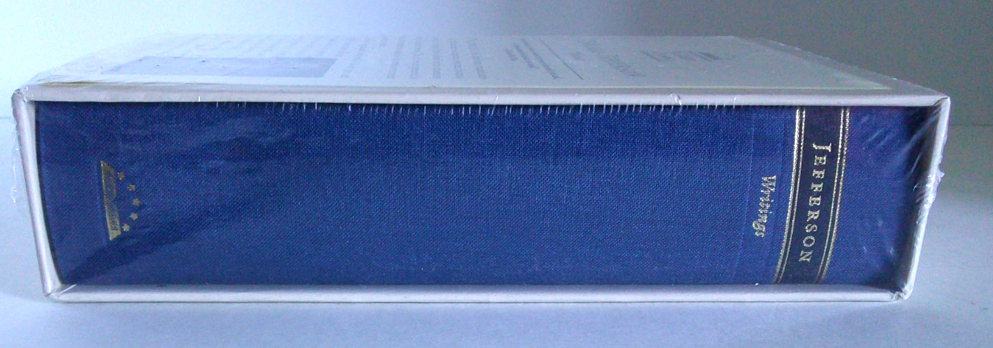 Library of America: Thomas Jefferson “Writings” – HARDCOVER – SLIP CASED
